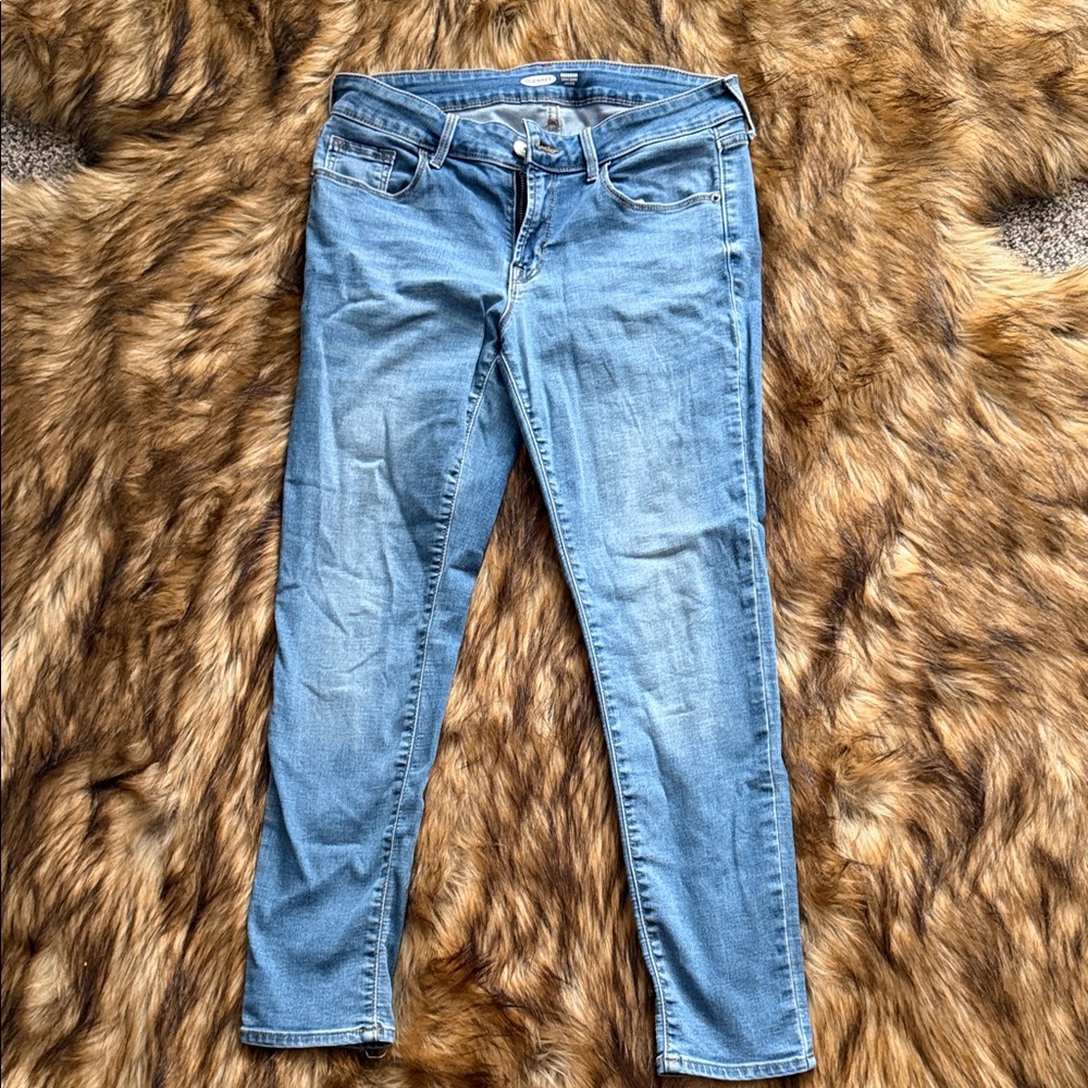 Old Navy Light Blue Women's Skinny Jeans